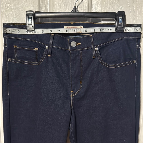 Dark Levi Blue Denim Jeans. Never been worn. No tags. - Picture 9 of 9